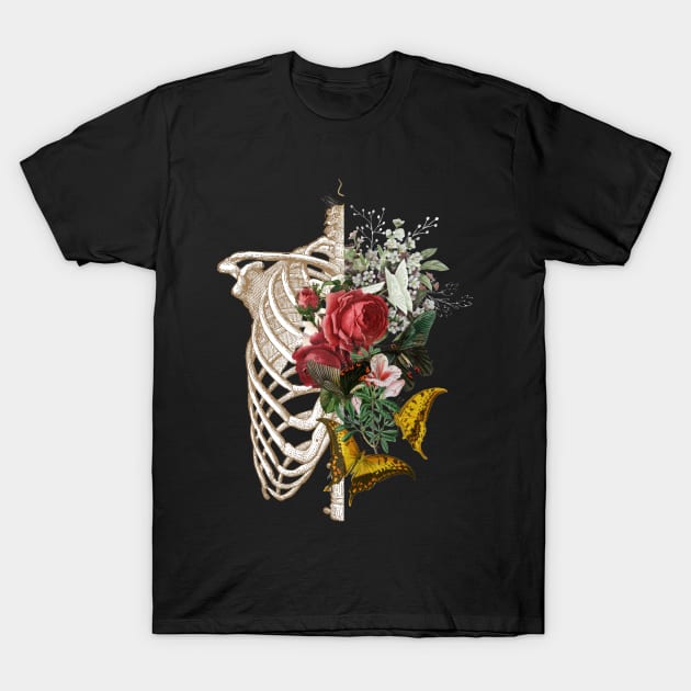 skeleton T-Shirt by mmpower